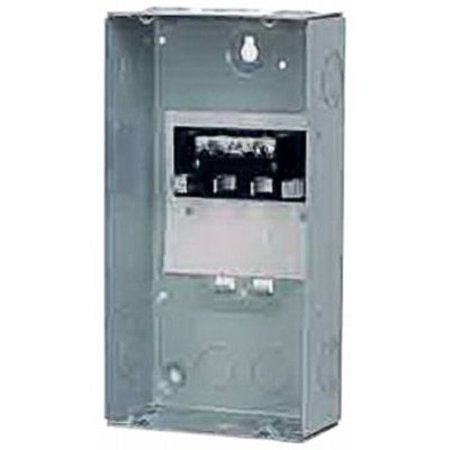 SIEMENS Load Center, E0, 2 Spaces, 60A, Main Lug E0204ML1060SU